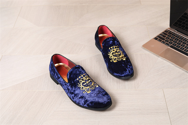 Männerschuhe Nei Gestickte Schong, Männer Slip-On Loafers, Summer No Stink Foot Slip On Ronn Zeh Casual Schong_voghion.com