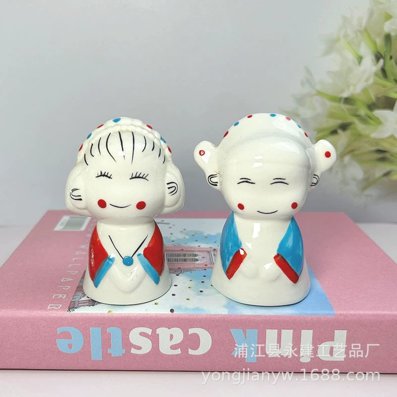 2025 новых милых керамических украшений для молодоженов и пар