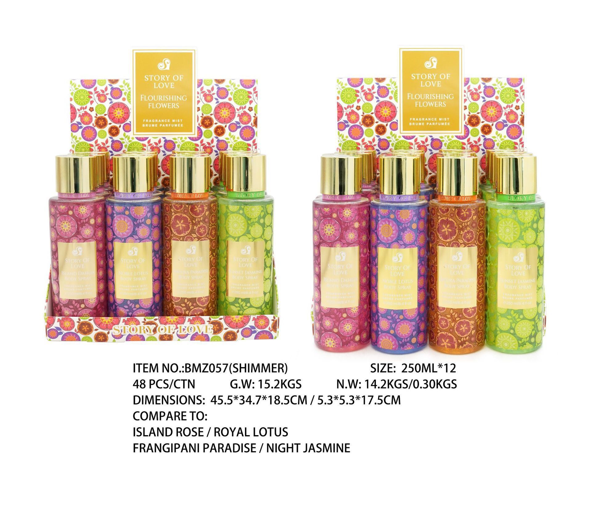 Perfume para mujeres 250ml spray corporal comercio exterior sudeste asiático sudamericano fragrancia para hombres estand paquete de muestra especial image 59