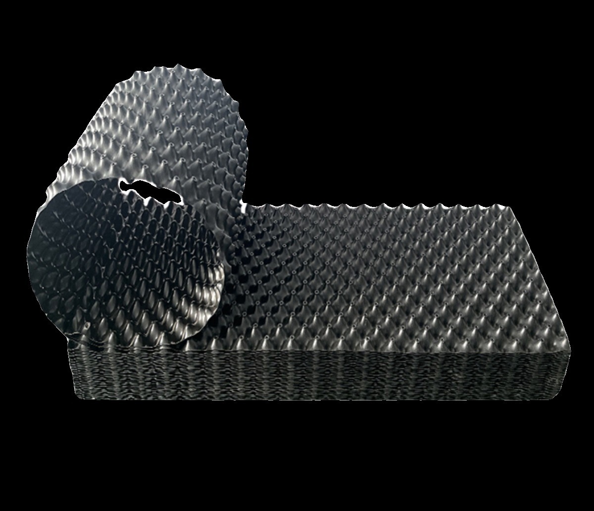 Tablero de resistencia a las raíces Caja de flores de jardín Planta estanque de flores hidrofóbico Almacenamiento y drenaje Techo de jardín Control de raíces de plástico Tablero de drenaje Filtro