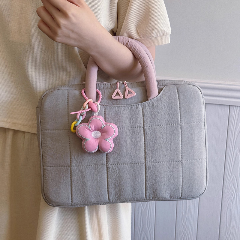 2026 New Style Women's Simple Tablet Handbag for Girls 15inch Commuting 13inch Laptop Sleeve Computer Bag