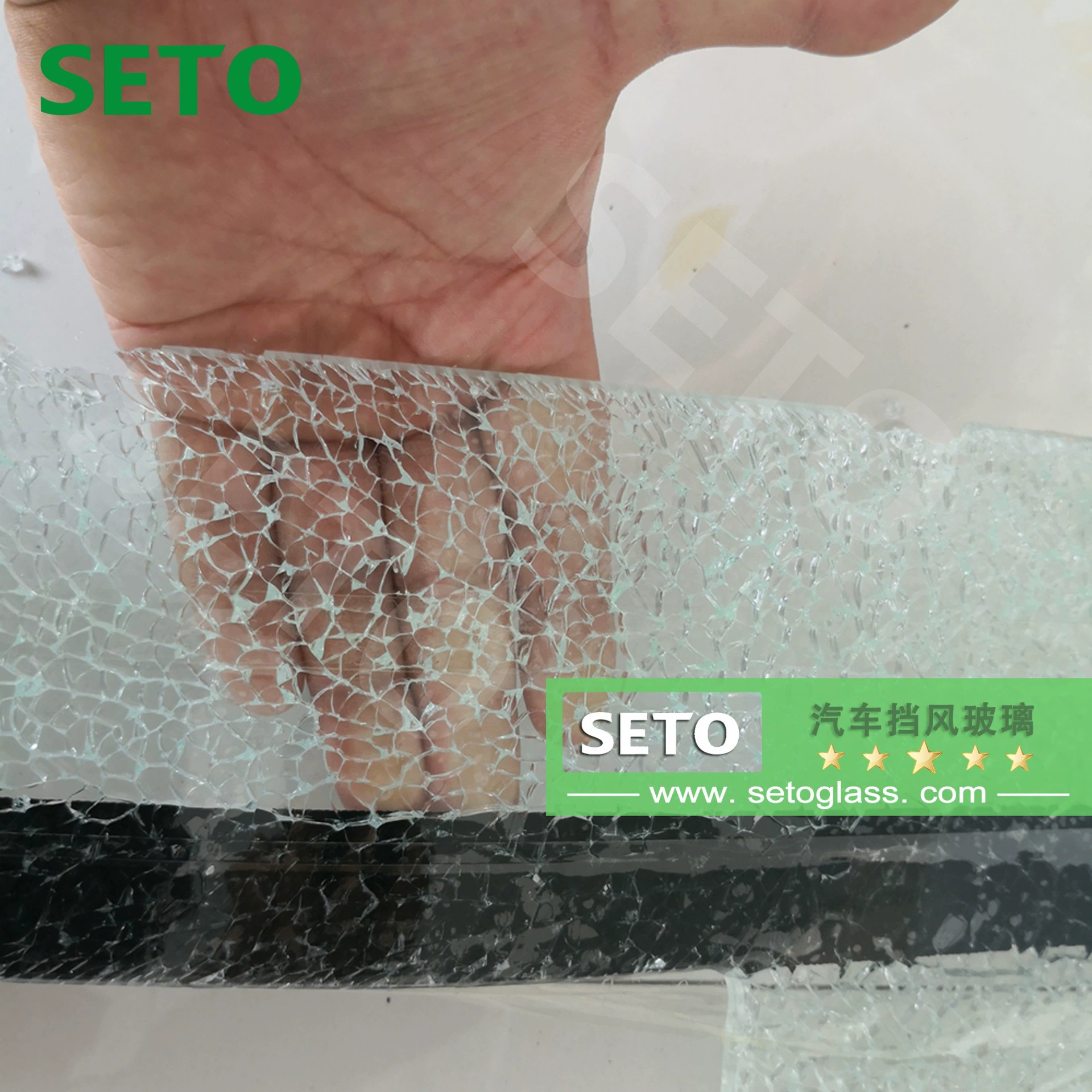 Высокое качество автомобильного лобового стекла завод прямых волос сломанный пакет, чтобы компенсировать пользовательские автомобильные лобовые стекла