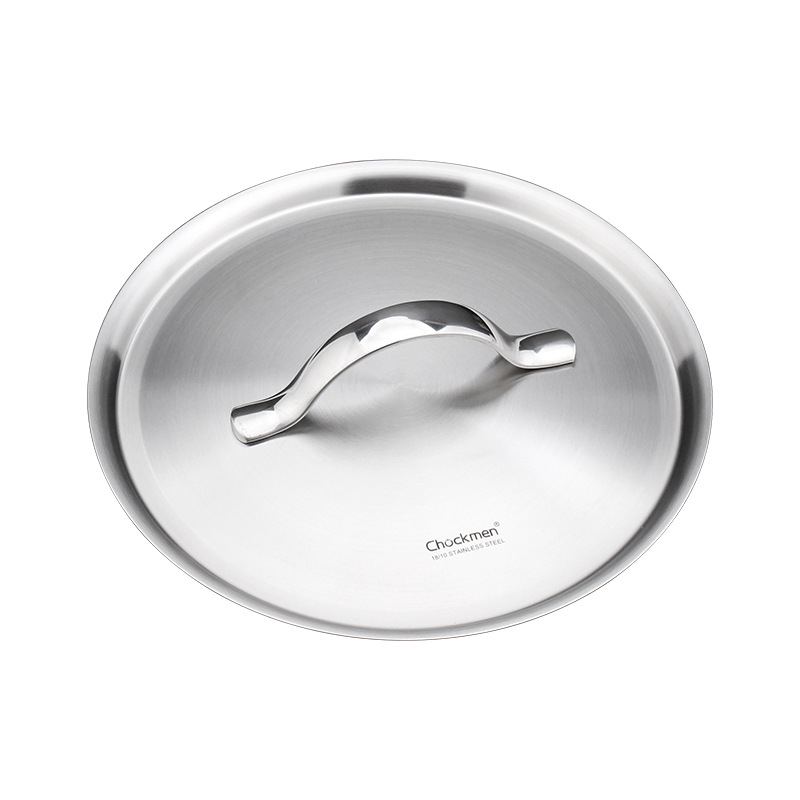Chockmen Zhuo Deming 18/10 Tapa de acero inoxidable Bloqueo de agua Tapa de olla Tazón de conservación de alimentos incrustada sin agujeros de aire