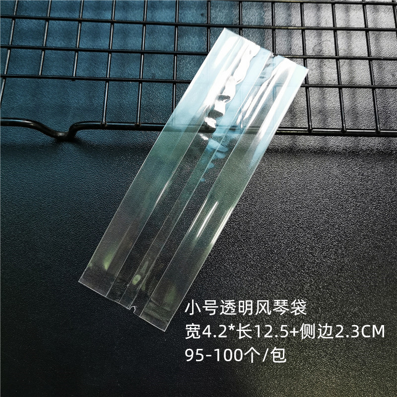 Tamaño pequeño película ligera piña transparente crujiente alrededor de 100