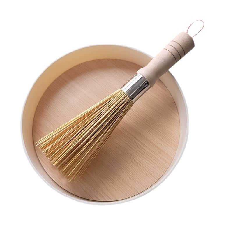 Кисть для горшка из бамбука, шелковая дыня коммерческая щетка Huanqi старого стиля бамбуковая щетка для горшка кухонная щетка для мытья pot