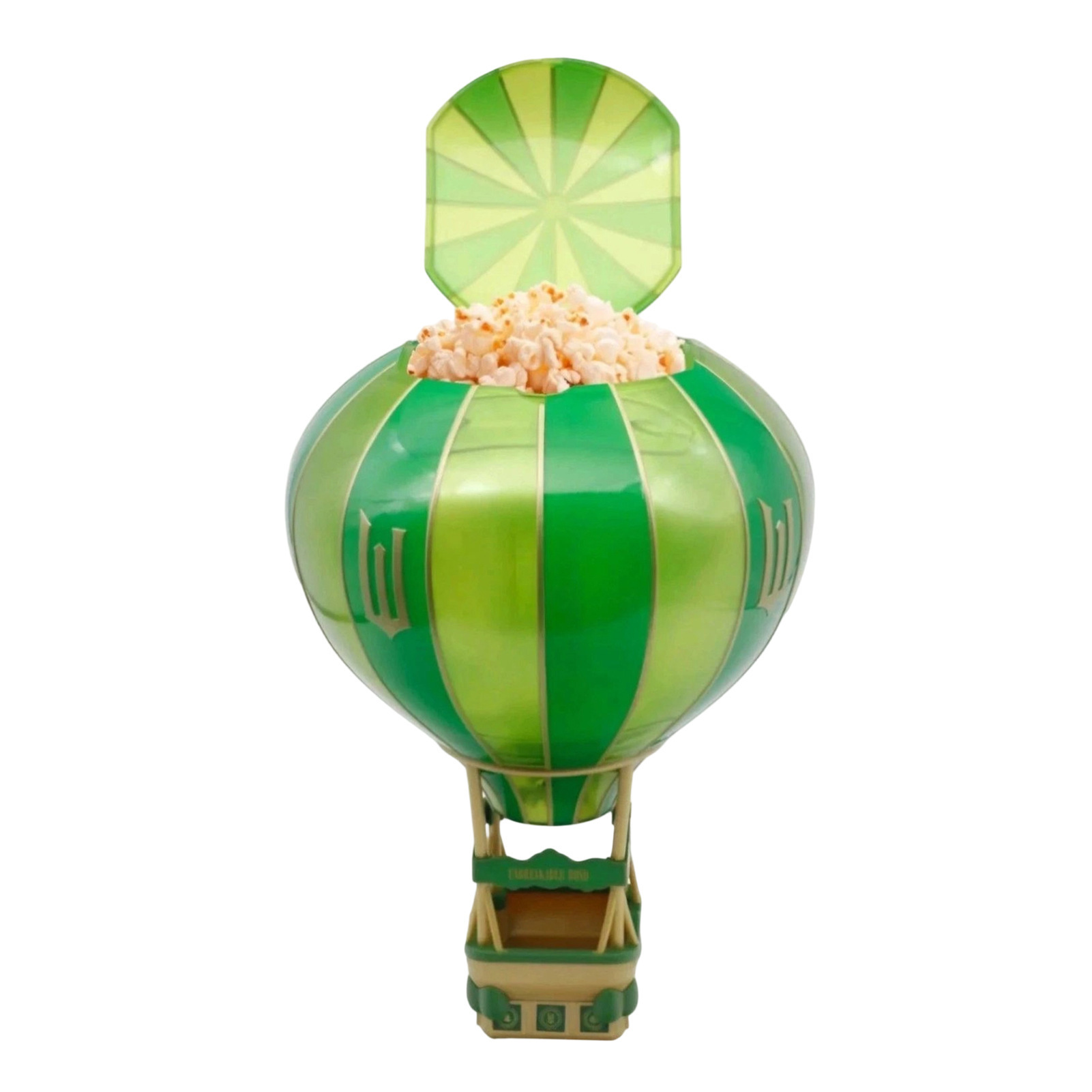 Personalised Popcorn Bucket For Party Games Hot Air Balloon Style_voghion.com