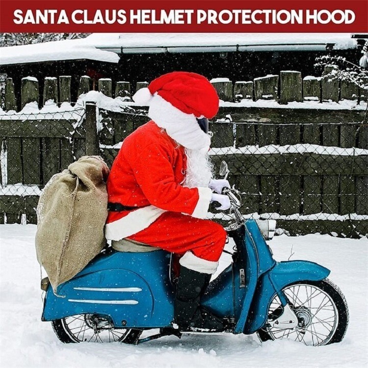 Motorcycle Helmet Cover Warm Plush Headgear