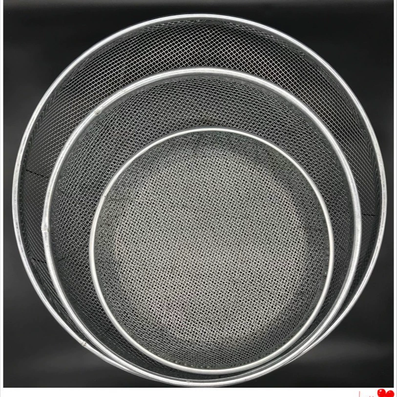 Сито строительной площадки Run Jianghu Stall Supply Сито из мха Вибрационное сито для удаления песка Круглый фильтр Железное сито