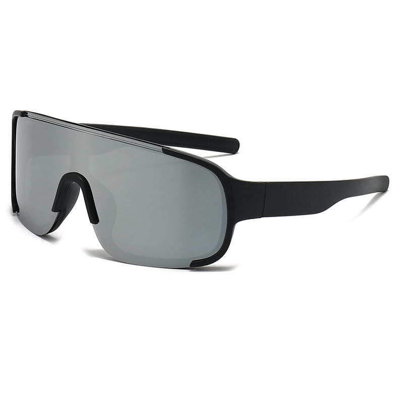 Gafas de Sol Deportivas para Niños Marco Grande de Plástico y AC con Protección UV400 para Aire Libre y Viajes