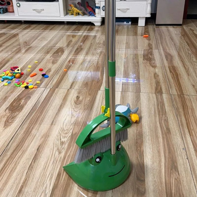 Hogar escoba linda combinación escoba y recogedor juego escoba de lana suave para barrer el suelo artefacto de interior Ver detalles Feiying