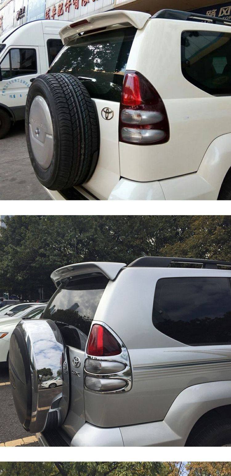 Suitable for 03-09 Toyota Old Model Prado Rear Wing Fj120 Rear Wing 2700 Modified 4000 Rear Roof Wing