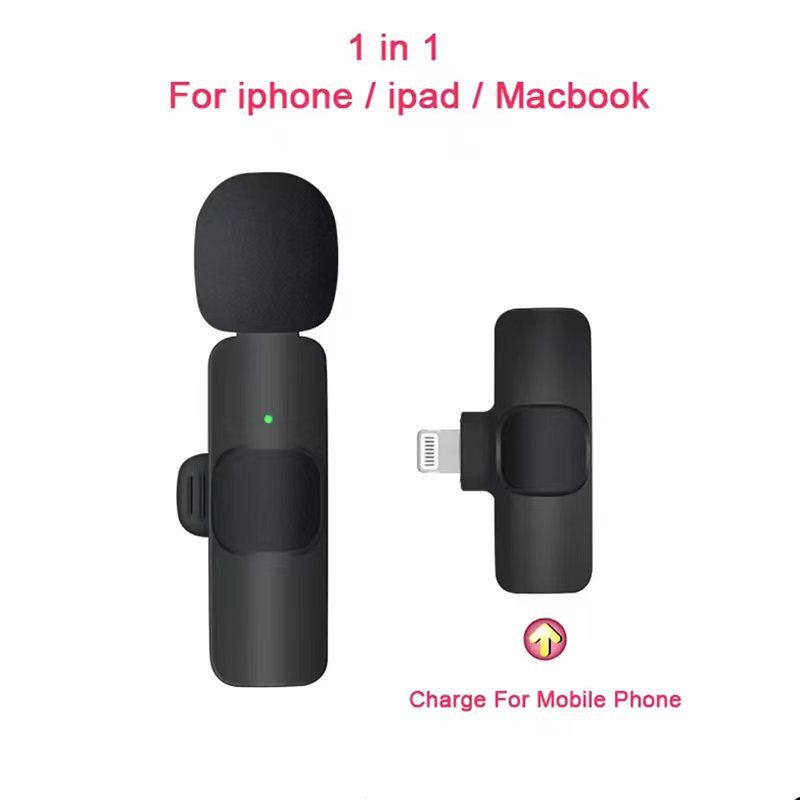 Micrófono de collar inalámbrico transfronterizo K9 nuevo modelo privado de transmisión en vivo de video corto al aire libre micrófono de radio K1