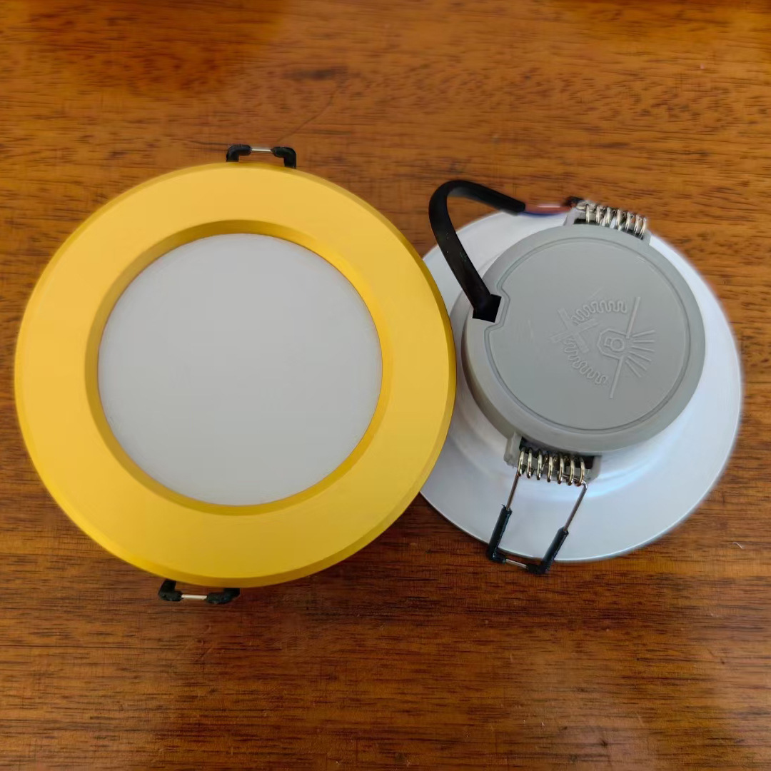Hogar downlight de 2,5 pulgadas lámpara de techo LED 3W5W agujero 8cm agujero de la lámpara de 2 pulgadas pequeño downlight decoración del hogar ojo de ganado agujero de la lámpara