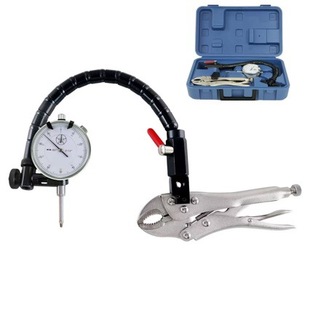 Brake Disc Flatness Runout Detection Snake-Shaped Magnetic Table Base Dial Indicator Car Engine Repair Powerful Pliers