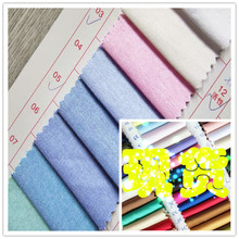 CVC牛津纺衬衫面料现货170克货源7030加厚牛津纺CVC牛津纺衬衫布