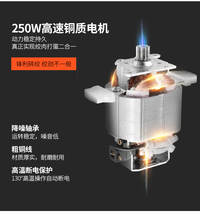 4搅拌机--三升塑料-单双速_07