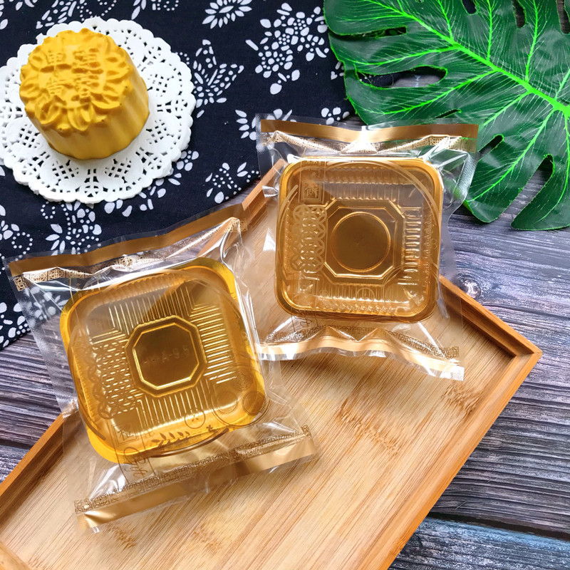 100克饼礼三边封125中秋月饼包装袋150克豆沙伍仁月饼包装袋100个