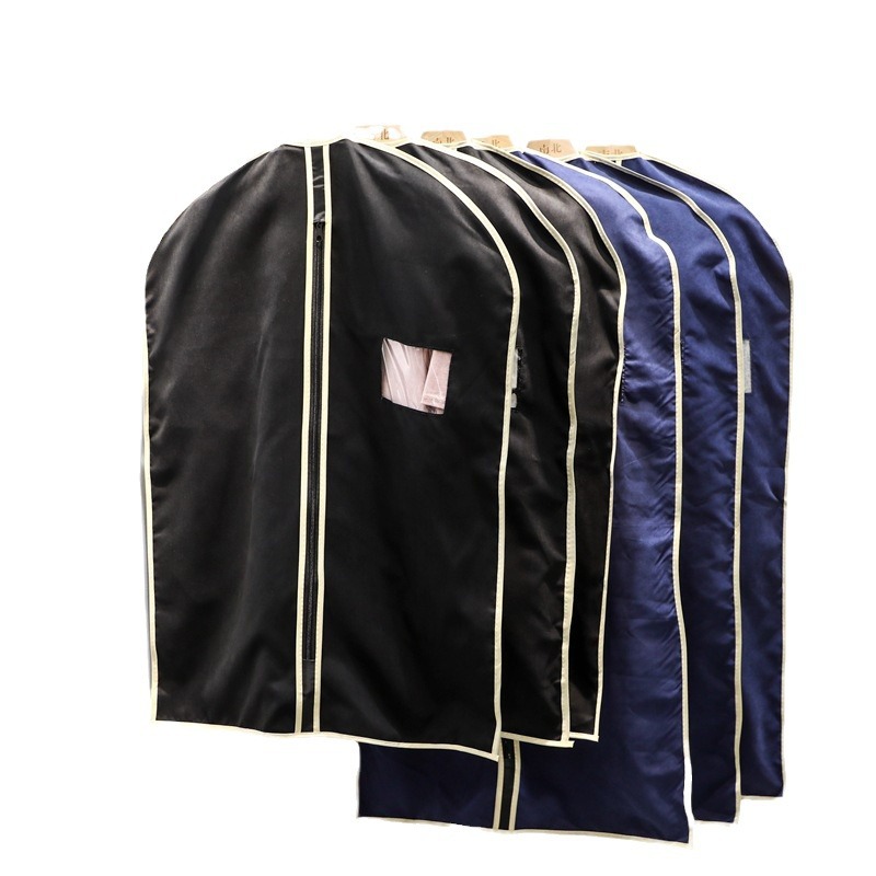 Customized Dust Cover Non-Woven Bag Suit Cover Large Clothes Clothing Storage Bag Laundry Clothes Dust Bag Custom-Made