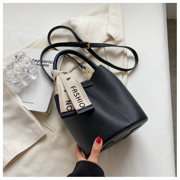 Borsa a tracolla secchiello donna autunno inverno borsa trendy spalla_voghion.com