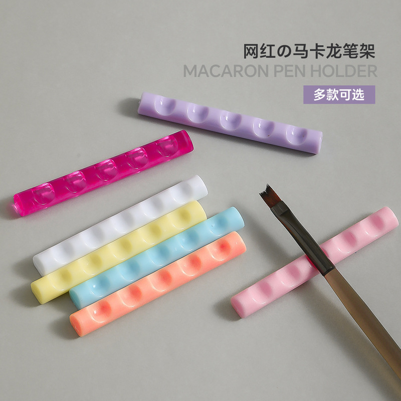 Net Celebrous Hot Selling Strip Nail Pen Brush Rack New Japanese Acrylic Groove Phototherapy Painting Pen Special Placement Rack Net Celebrous Hot Selling Strip Nail Pen Brush Rack New Japanese Acrylic Groove Phototherapy Painting Pen Special Placement Rack