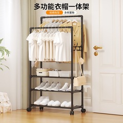 フロア衣類ラック卸売シンプルな衣類乾燥ラック屋内収納衣類乾燥ロッドハンガー寝室靴ラック衣料品店