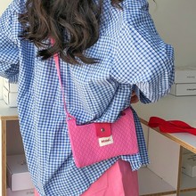 跨境日韩针织出游小包马克龙夏天休闲钥匙零钱包斜跨女手机包批发