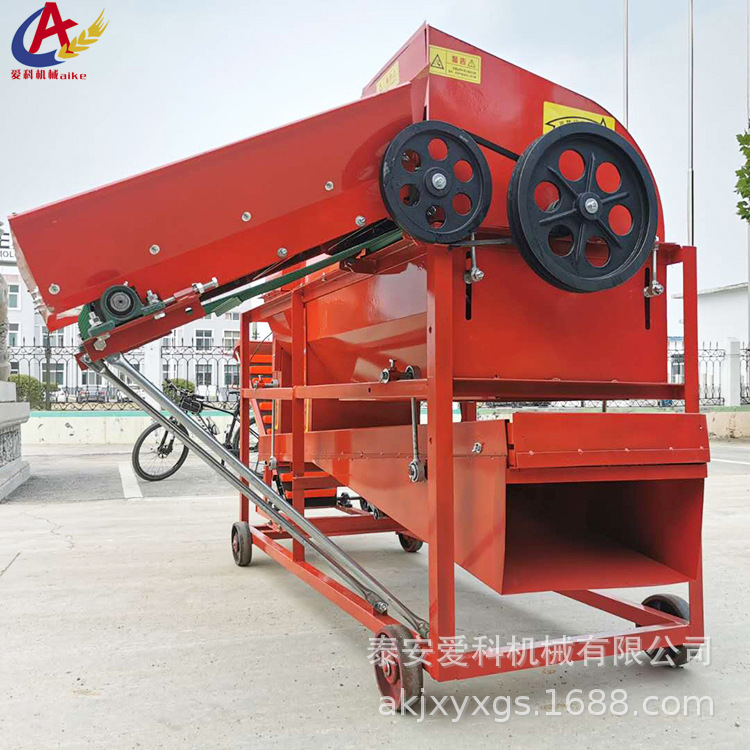 1000型花生摘果机鲜花生脱果机新型花生秧果分离机农用花生打果机