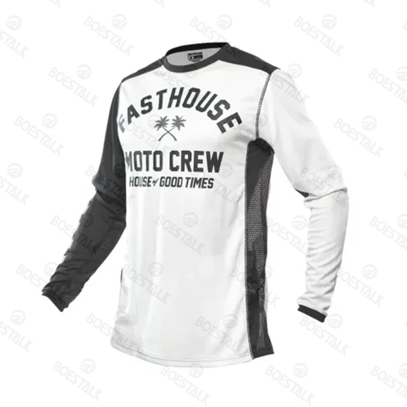 FASTHOUSE summer new outdoor cross-country motorcycle riding quick dry long sleeve T-shirt mountain bike downhill suit