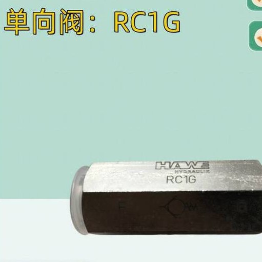 哈维HAWE单向阀RC1G RC1E德国哈威止回阀原装出售