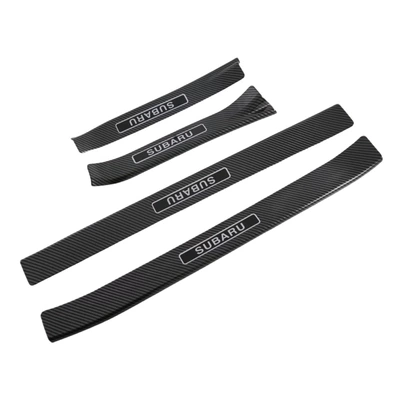 Other Automotive Exterior Supplies: Rearview Mirror Cover, Fuel Tank - carbon-fiber-pattern-outer-threshold-strip