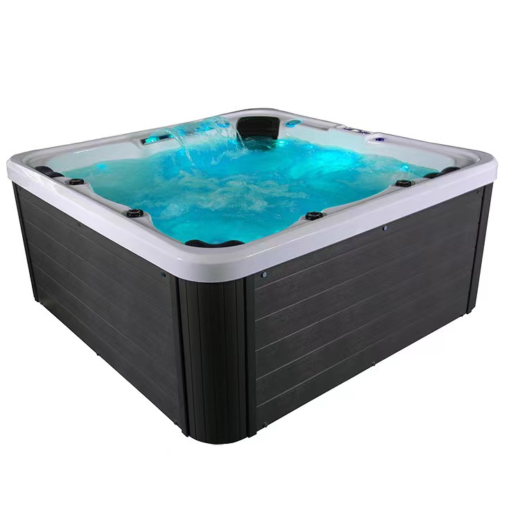 Acrílico al aire libre Surfing Jacuzzi Spa 5 personas Piscina Villa Excursión Jardín Jacuzzi Piscina