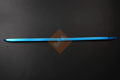 50 series: Şüşə kənarı xromları/moldingləri - rear-bumper-trim-blue-1608