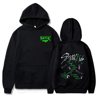 Stray Kids Maniac ӡ���B�n���r���l����Ů�ӽq�Bñ��hoodie�羳