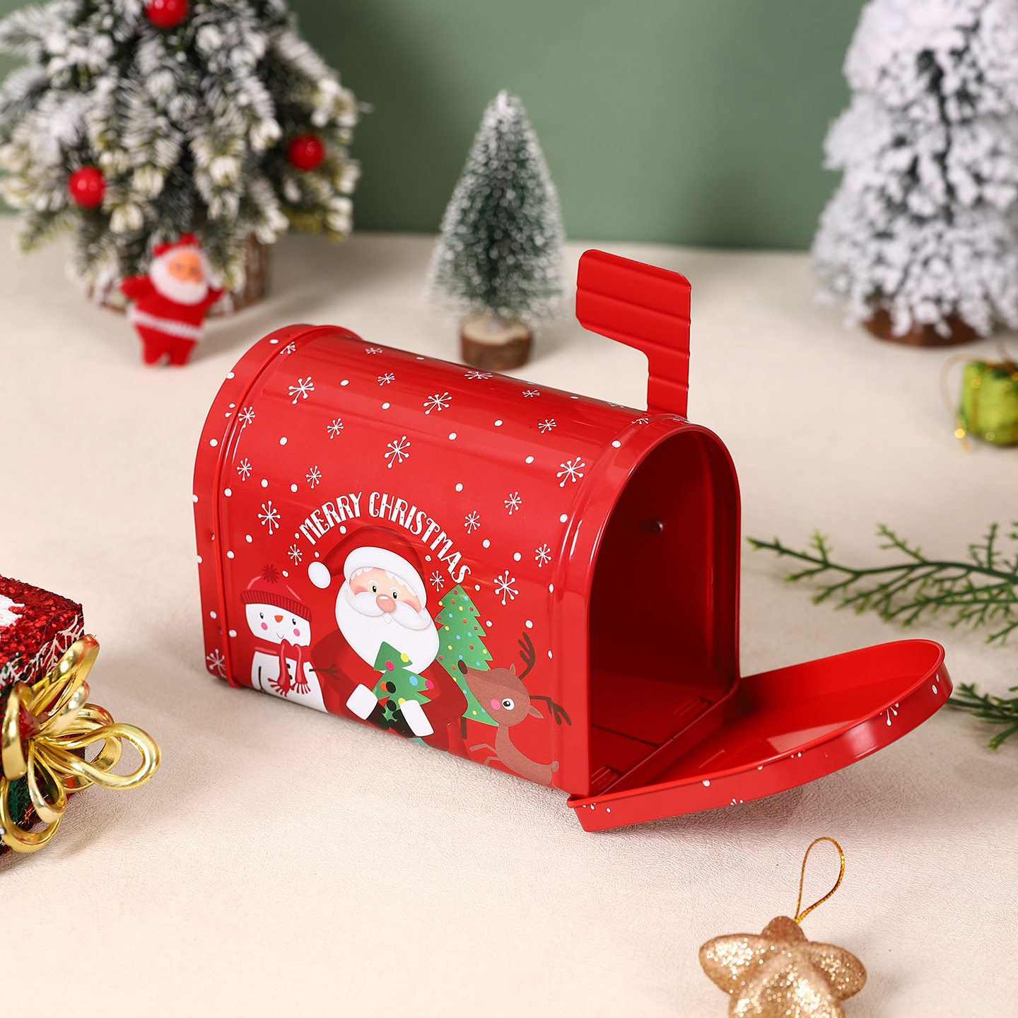 Коробка металлическая Yayun Merry Christmas
