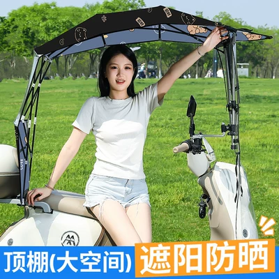 Canopy Foldable and Detachable New – Elektromobil üçün ön şüşə çətiri (günlük)