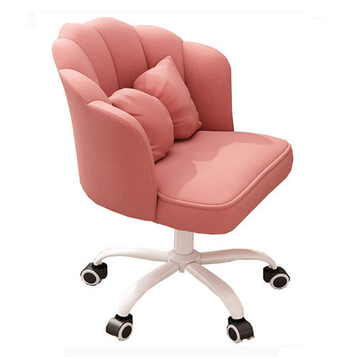 Chair Girls Cute Bedroom Dormitory Computer Chair Comfortable Swivel Lift Backrest Desk Chair Cosmetic Stool Writing Chair