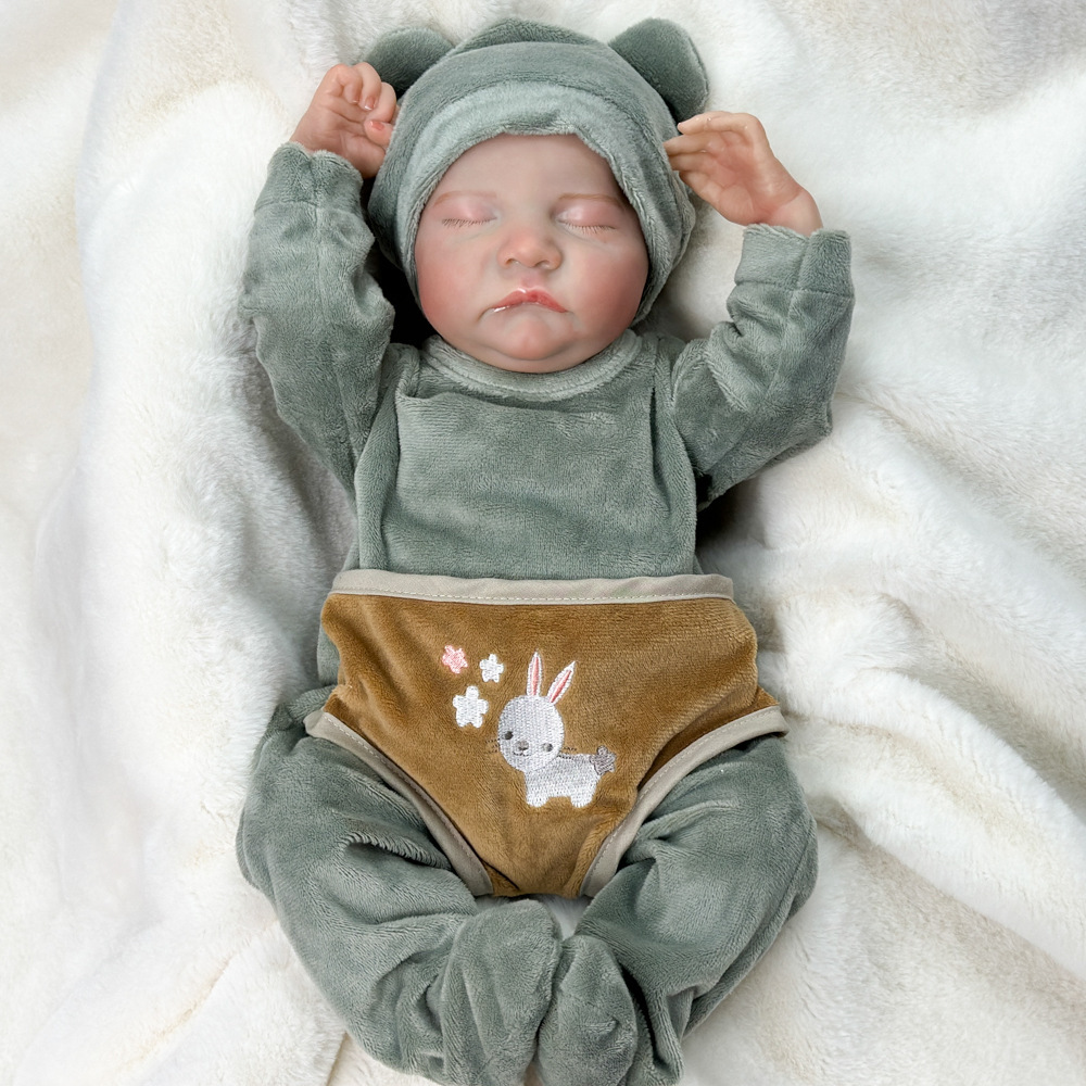 Muñecas hechas a mano de venta caliente, muñecas de comercio exterior para bebés, muñecas rnD17 pulgadas, muñecasollbo en stock transfronterizo
