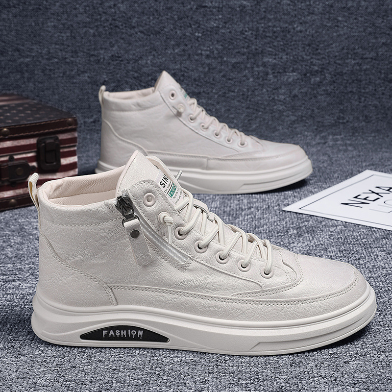 Invierno nuevo trabajo de protección laboral zapatos de hombre Zapatos de mesa de cocina de alta calidad otoño impermeable zapatos de cuero casuales de los hombres a juego antideslizantes