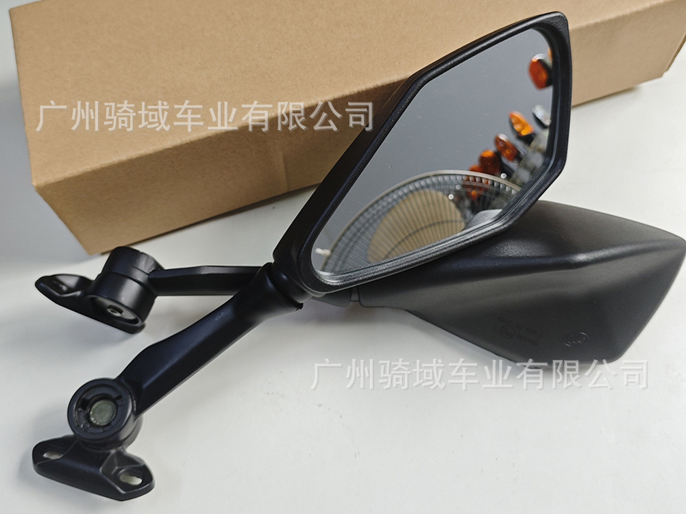 New Kawasaki Motorcycle Accessories Third-Generation Folding Reflective Mini Ninja Rearview Mirror Racing Car Modification Wholesale