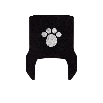 Electric vehicle foot mat: Mzmix Electric Vehicle Foot Pads - footprints-no-9-mzmix-with-pedals