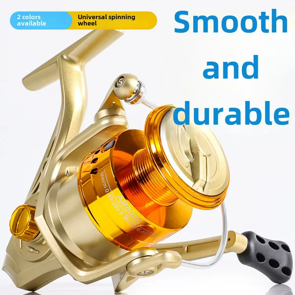 Plating head fishing wheel fishing reel fishing reel fishing reel fishing wheel spinning wheel rocking wheel skating wheel