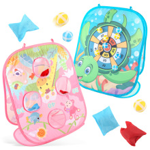 跨境货源 儿童帐篷室内豆袋投掷游戏 沙包 儿童亲子户外沙滩游戏