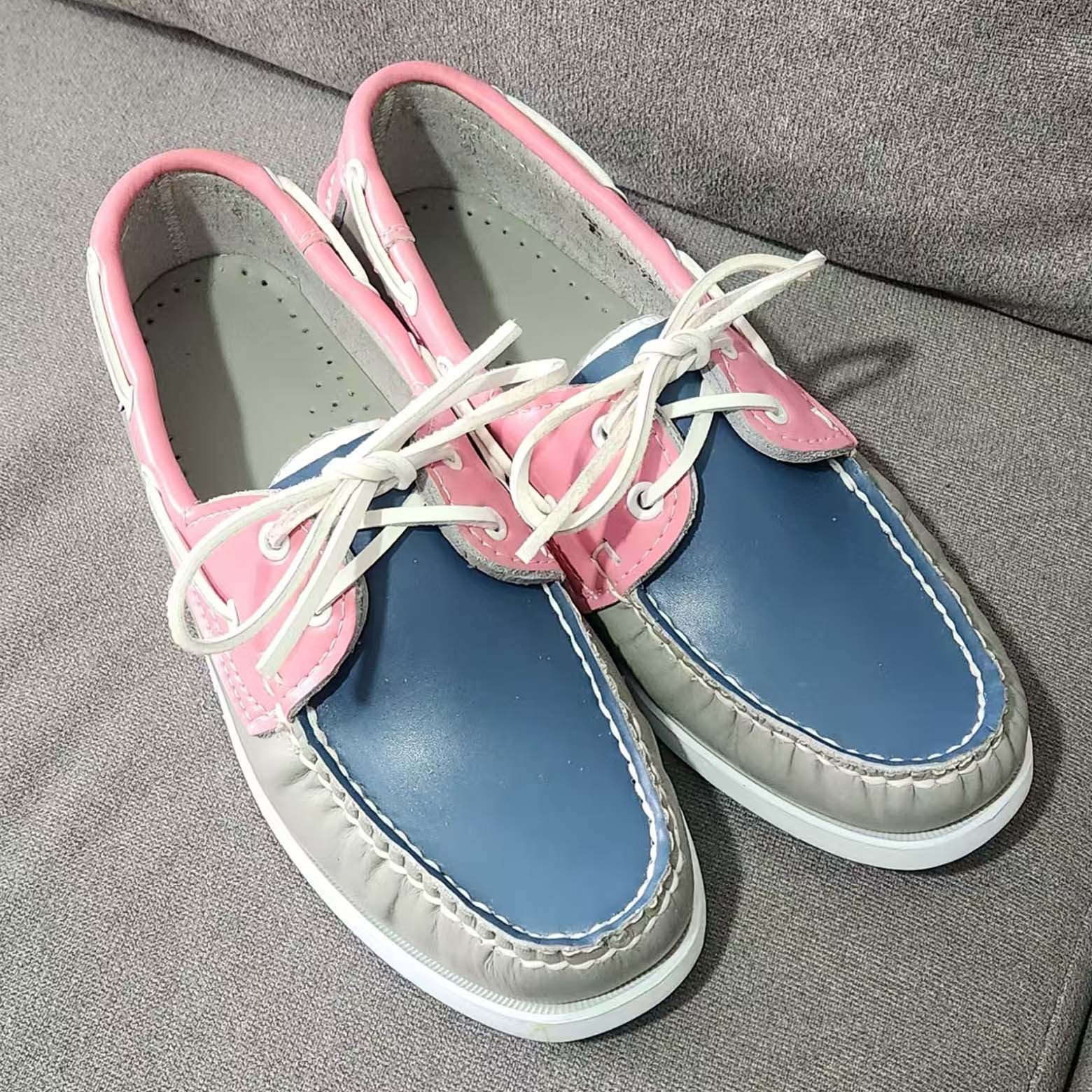 安全鞋四季牛皮鞋非SEBAGO帆船鞋牛皮鞋防滑鞋非洲鞋天津工厂鞋