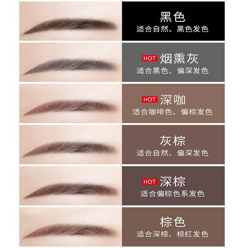 Палитра для бровей Triangular двойная waterproof eyebrow pencil, новая коллекция, натуральная и постоянная формула, прямые продажи завода