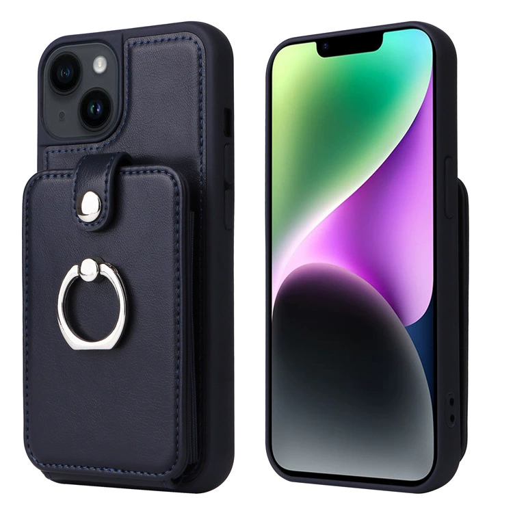 Чехол для телефона Apple iPhone 13 Pro Max, защита от падений, карман для карты с кольцом