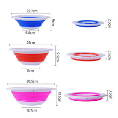 Bait Tray Folding Portable Baiting Tray Large, Medium, and Small Black Hole Competitive Spread Puddle Fishing Gear Wholesale