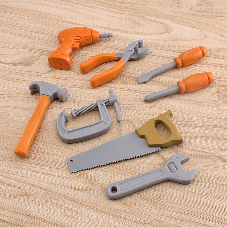 100g Weight Simulation Maintenance Tool Model Toys Type 1 Set Quantity Plastic Material Hammer Pattern Children Unisex Gender Casual Style Children Unisex Hammer Plastic Simulation Maintenance Tool Model