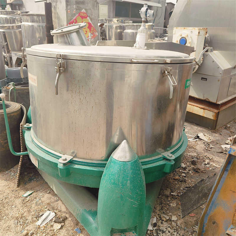 回收二手三足离心机  化工真空分离设备  不锈钢工业分离机