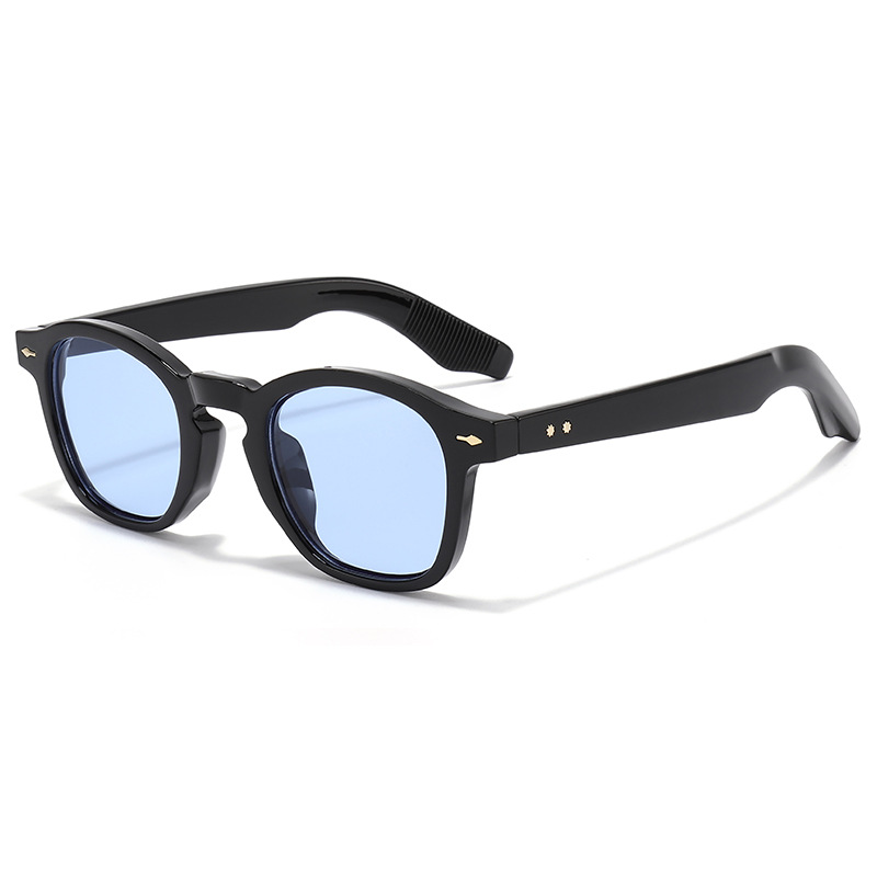 Gafas de sol europeas y americanas con uñas de arroz Gafas transfronterizas para hombres Gafas de sol hermosas de moda para mujeres de alta gama Estilo retro