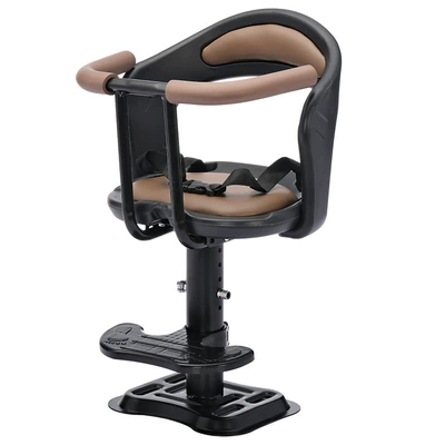 Electric Vehicle Seat, Front-Mounted Electric car child seat - black-all-around